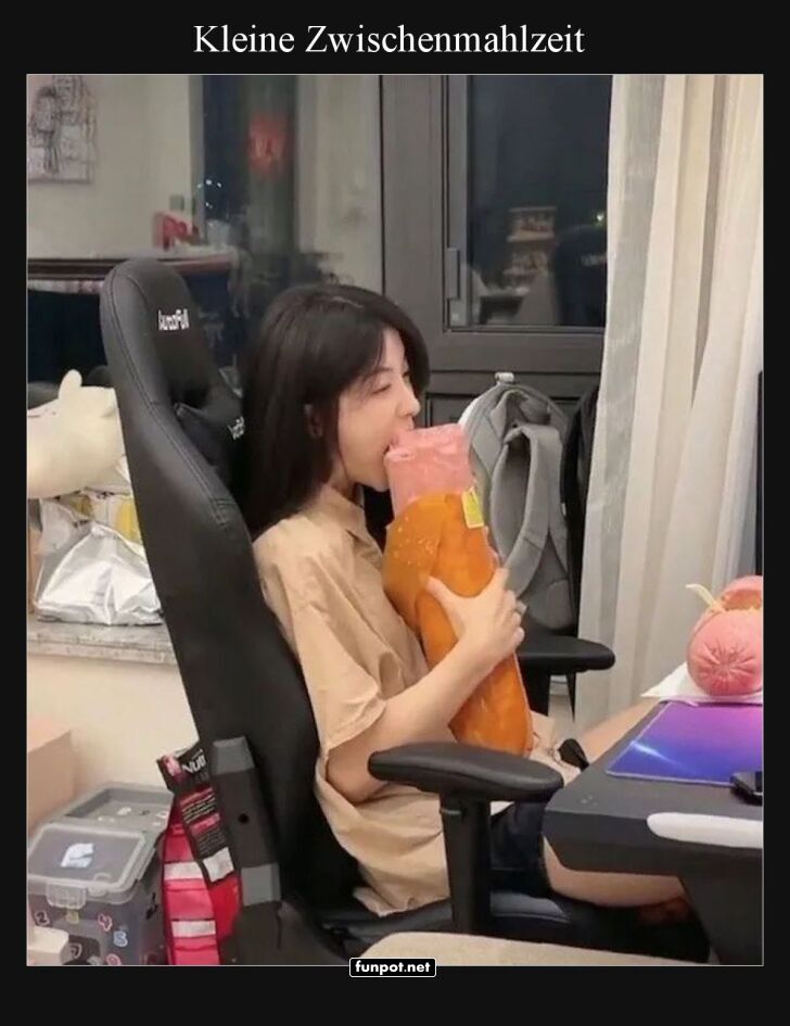 Snacktime Fun with Giant Food Plushie Snacktime Fun with Giant Food Plushie