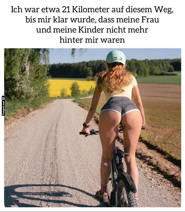 Radfahren auf dem Land Radfahren auf dem Land