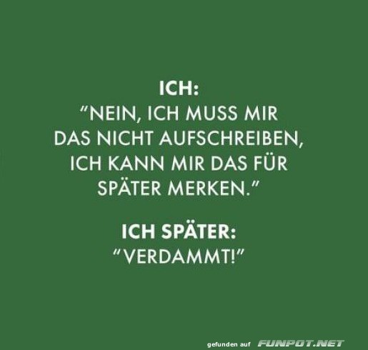 Alltägliches Gedächtnisversagen Alltägliches Gedächtnisversagen