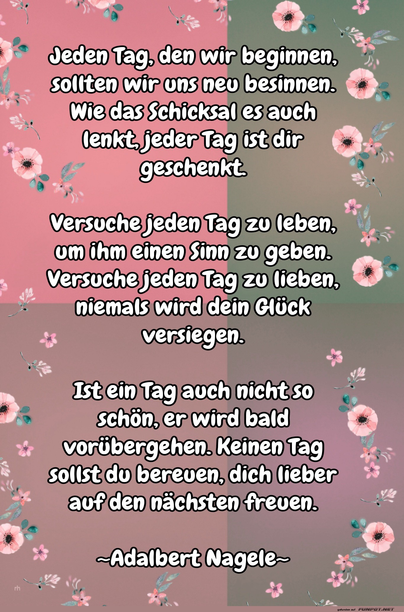 Inspiration für jeden Tag Inspiration für jeden Tag