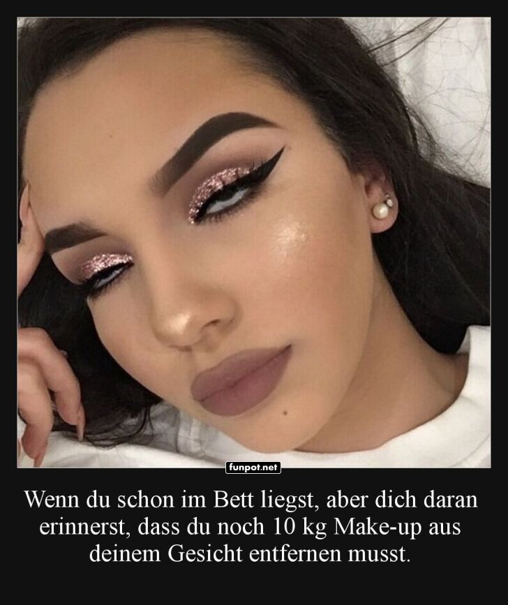 Make-up Entfernung Problem Make-up Entfernung Problem