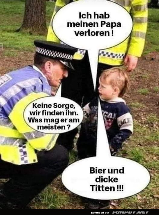Kind vermisst Vater und erzählt kuriose Vorlieben Kind vermisst Vater und erzählt kuriose Vorlieben