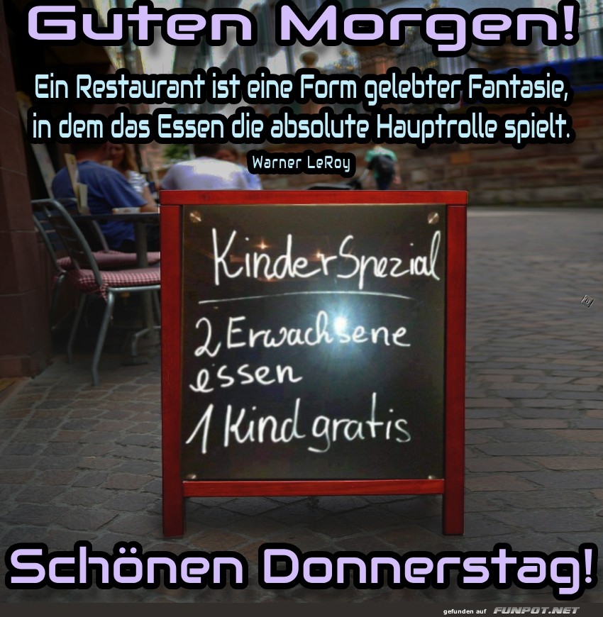 Kinder-Spezial-Angebot im Restaurant Kinder-Spezial-Angebot im Restaurant