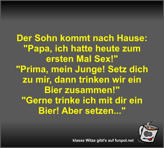 Der Sohn kommt nach Hause Der Sohn kommt nach Hause