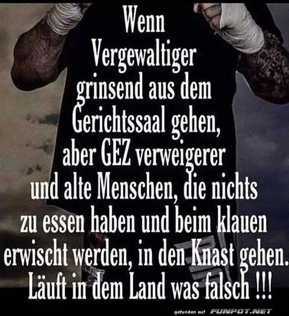 Kritik an Ungerechtigkeiten im Rechtssystem