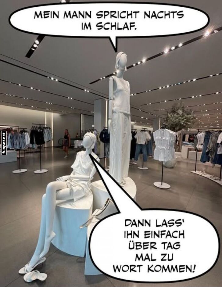 Mannequins im Gespräch über Schlafgewohnheiten Mannequins im Gespräch über Schlafgewohnheiten