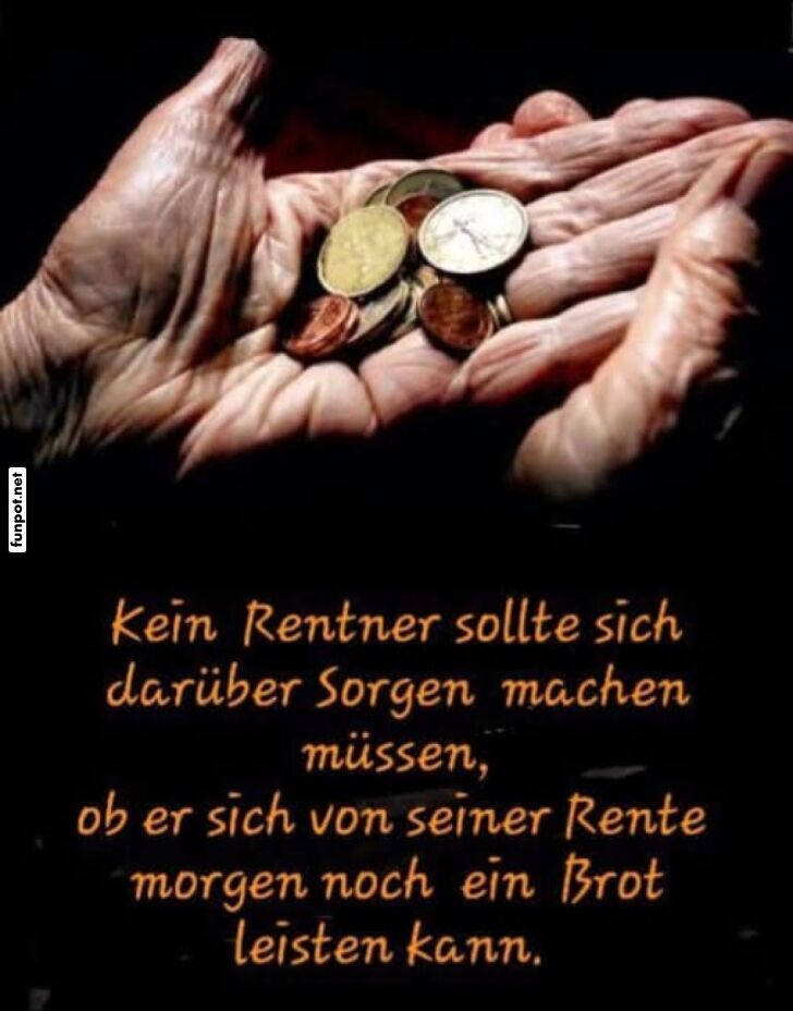 Sorgen um Renten und Lebenshaltungskosten Sorgen um Renten und Lebenshaltungskosten