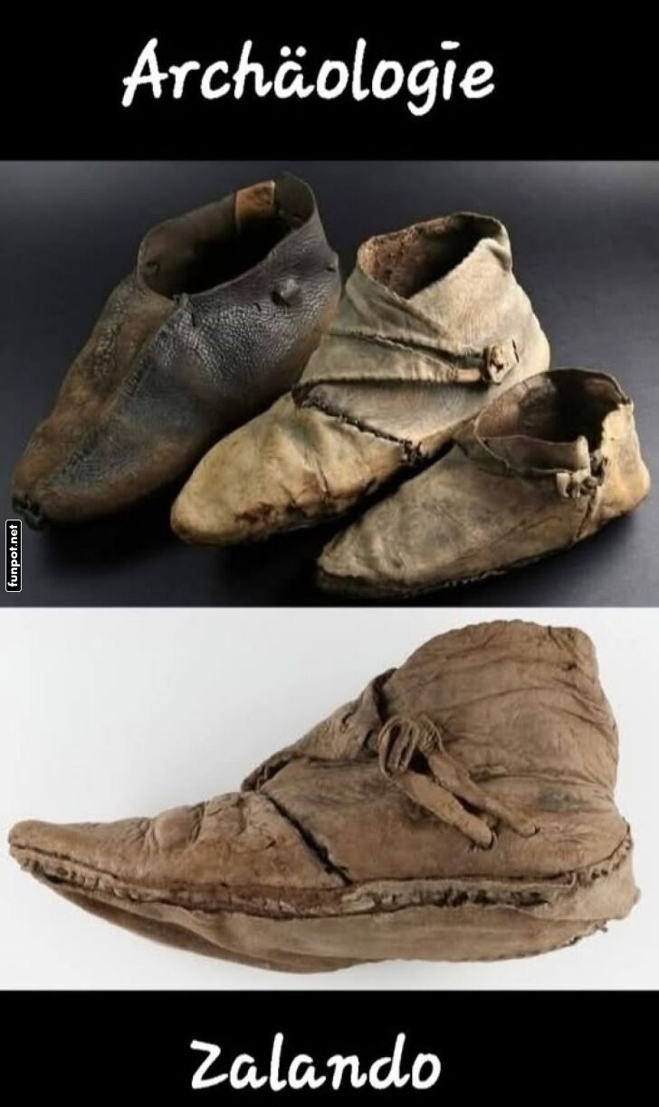 Vergleich: Archäologie und Zalando Mode Vergleich: Archäologie und Zalando Mode