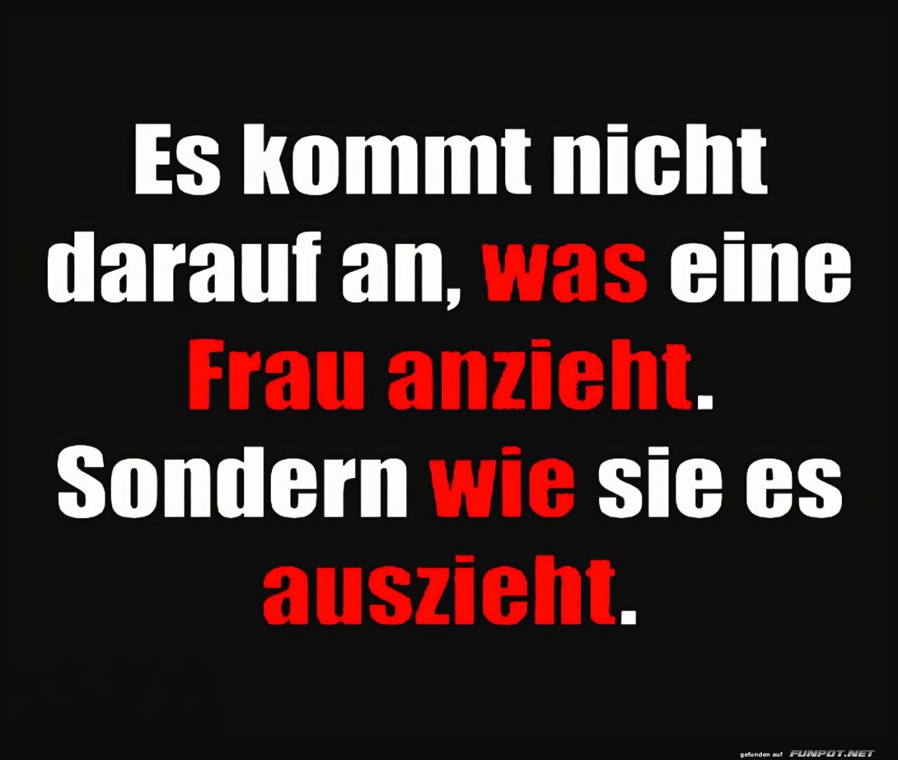 Statement über Kleidung und Aussehen Statement über Kleidung und Aussehen