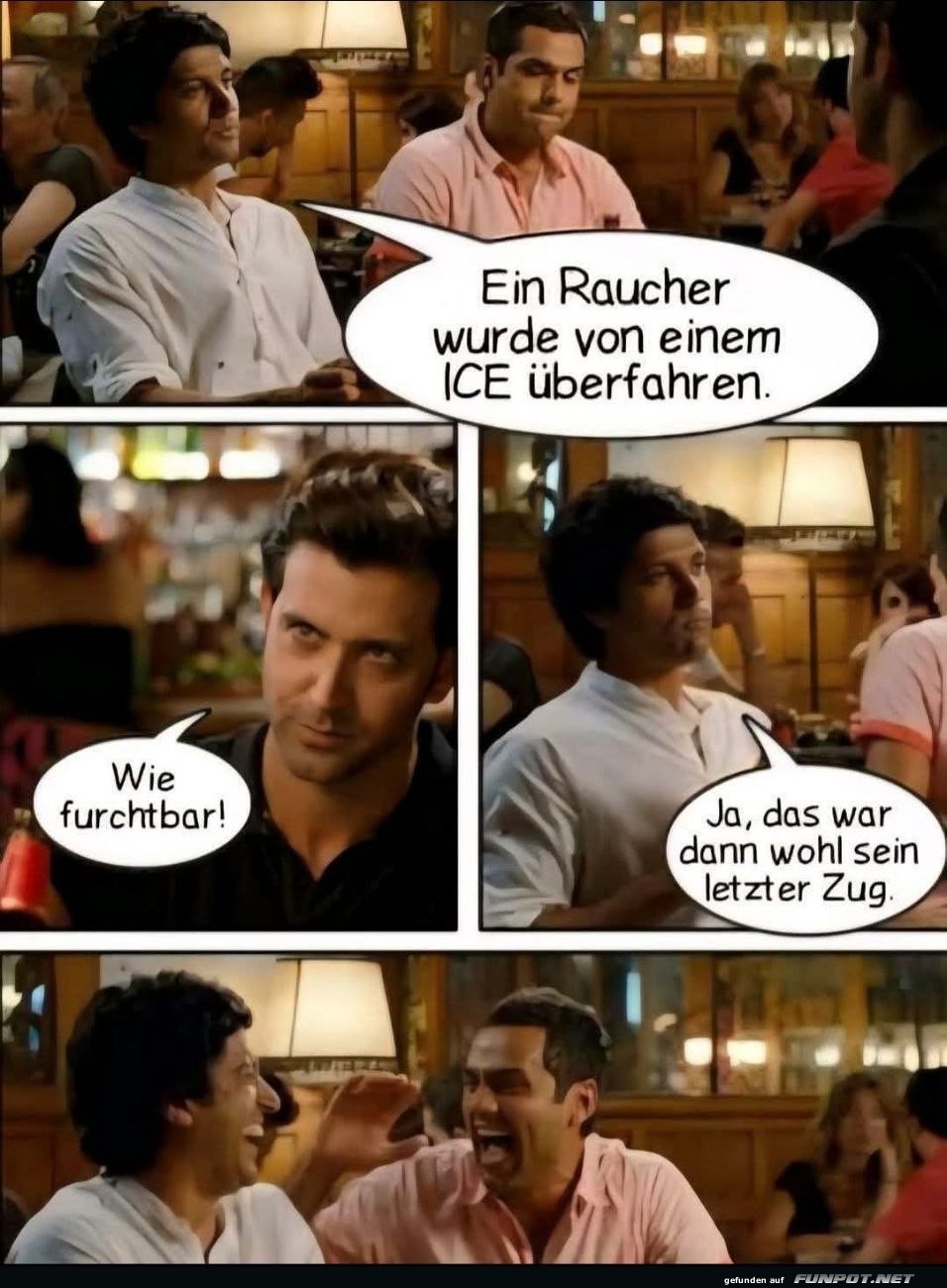 Witz über Raucher und Züge Witz über Raucher und Züge