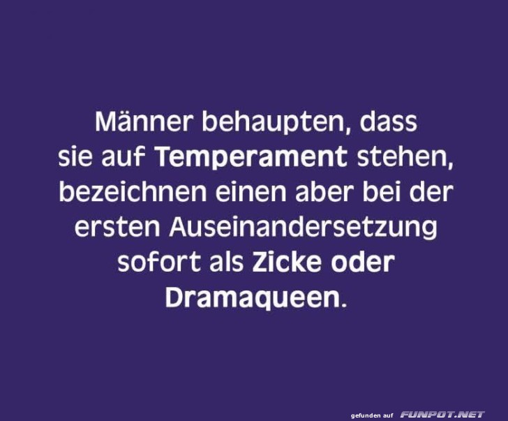 Temperament und Klischees in Beziehungen Temperament und Klischees in Beziehungen