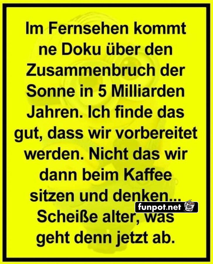 Vorbereitung auf den Sonnenkollaps Vorbereitung auf den Sonnenkollaps