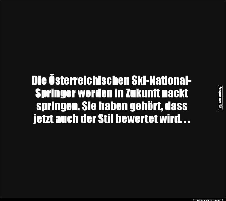 Österreichische Skispringer nackt für Stil Österreichische Skispringer nackt für Stil