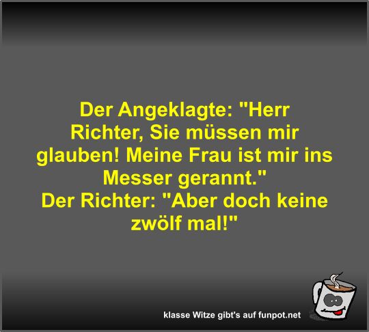 Der Angeklagte Der Angeklagte