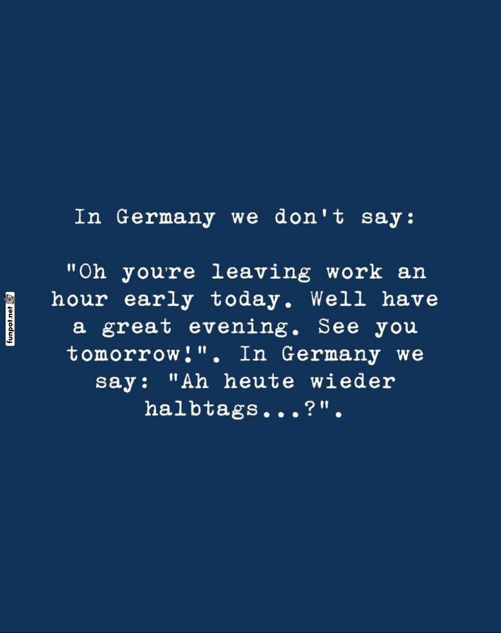 German Work Culture Humor