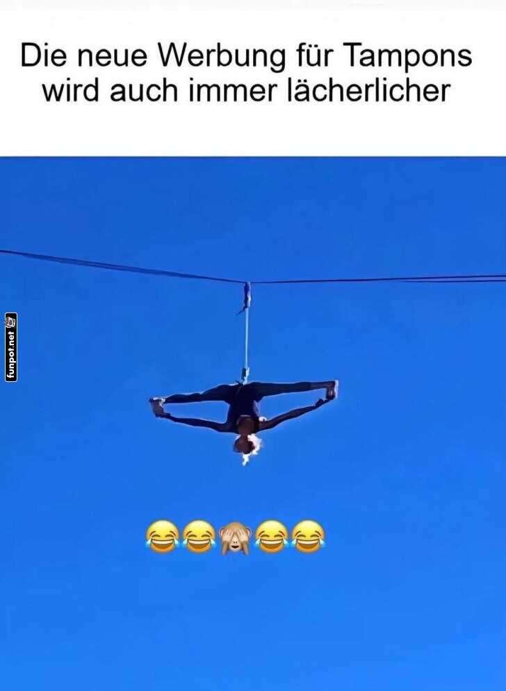 Lustige Parodie auf Werbung Lustige Parodie auf Werbung