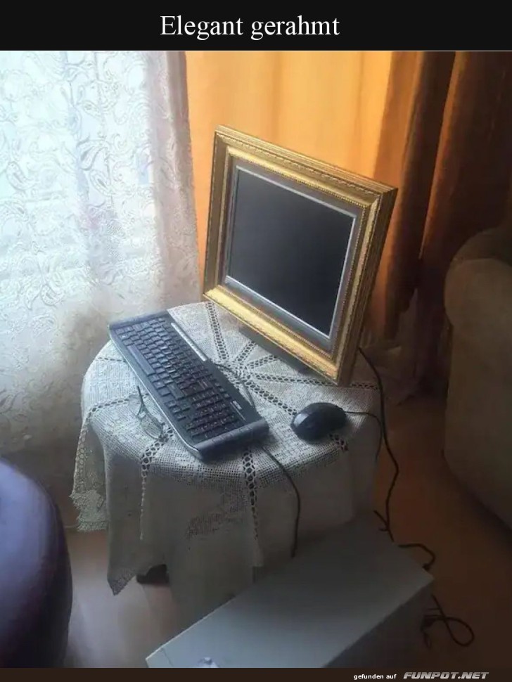 Kreative PC-Setup-Idee Kreative PC-Setup-Idee