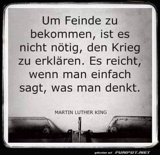 Weisheit über Feindschaft und Offenheit Weisheit über Feindschaft und Offenheit