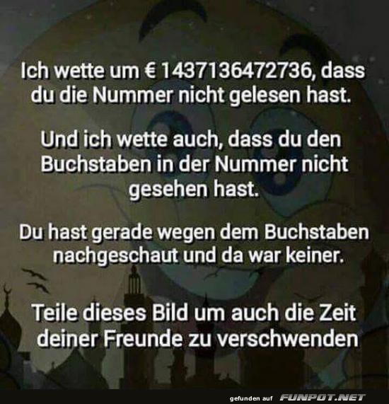 Lustiges Zahlenspiel zum Mitmachen