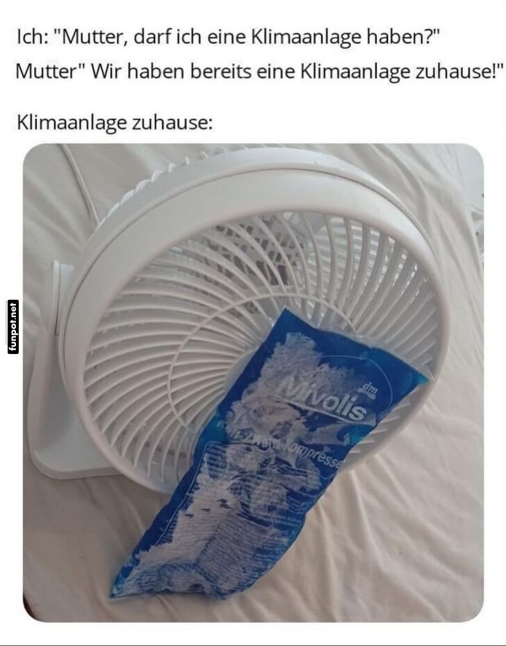 Kreative DIY Klimaanlage Kreative DIY Klimaanlage