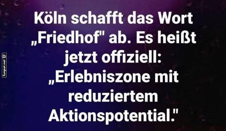 Köln verabschiedet neues Wort für Friedhof Köln verabschiedet neues Wort für Friedhof