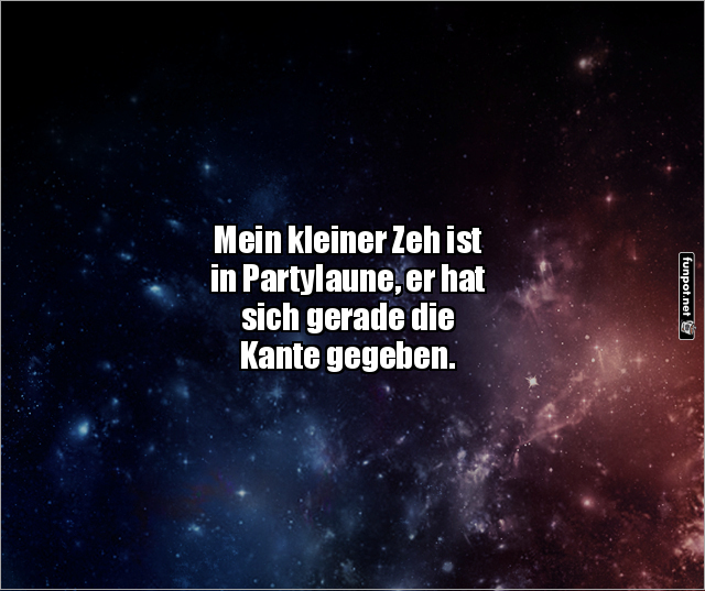 Mein Zeh geht auf Partytour Mein Zeh geht auf Partytour