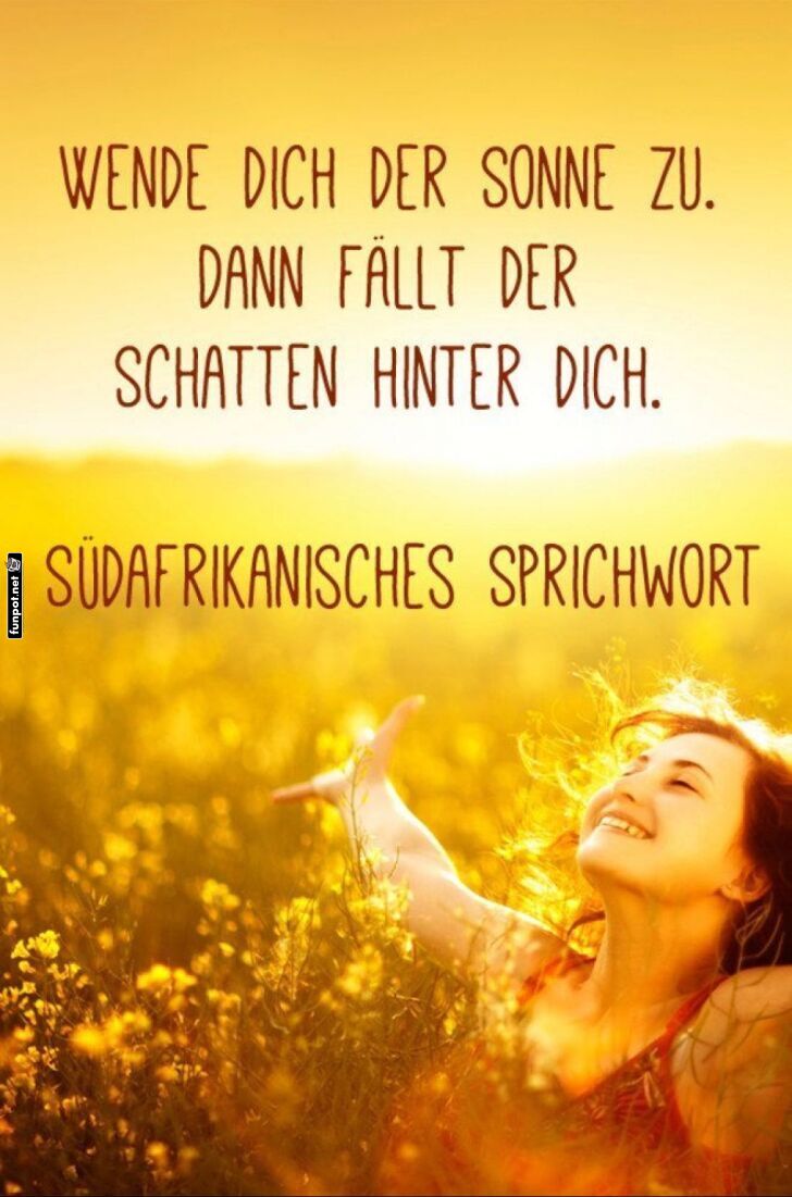 Sonnenschein jetzt, Schatten später! Sonnenschein jetzt, Schatten später!