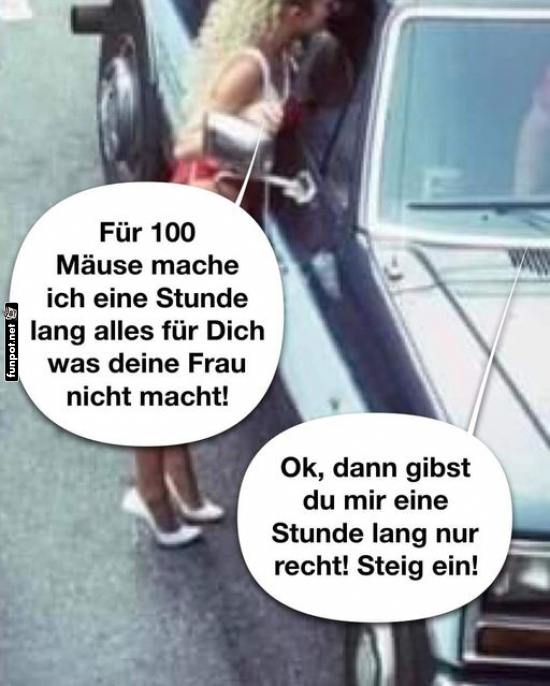 Ein unerwarteter Deal am Straßenrand Ein unerwarteter Deal am Straßenrand