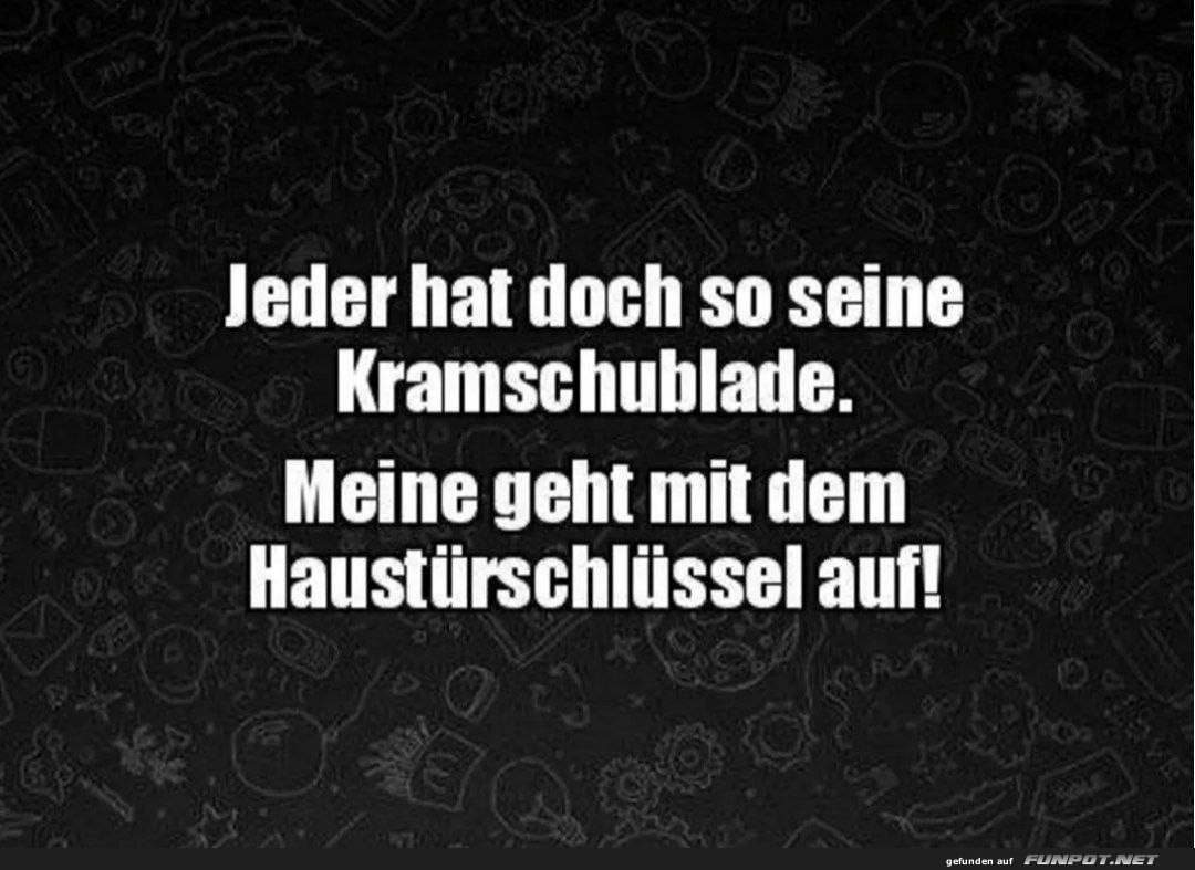 Das Geheimnis der Kramschublade! Das Geheimnis der Kramschublade!