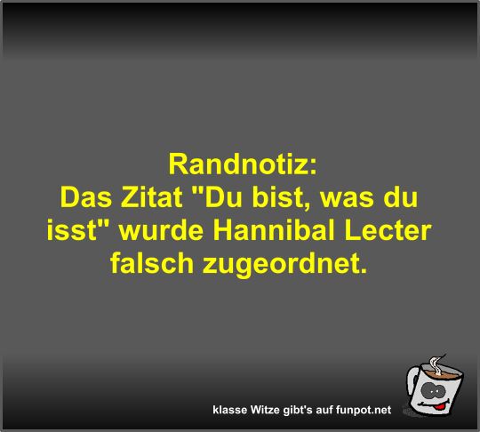 Hannibals Missverständnis aufgeklärt Hannibals Missverständnis aufgeklärt