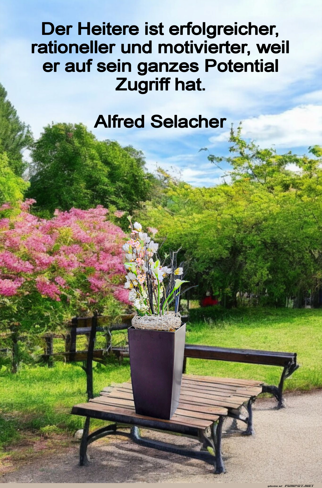 der heitere ist erfolgreicher