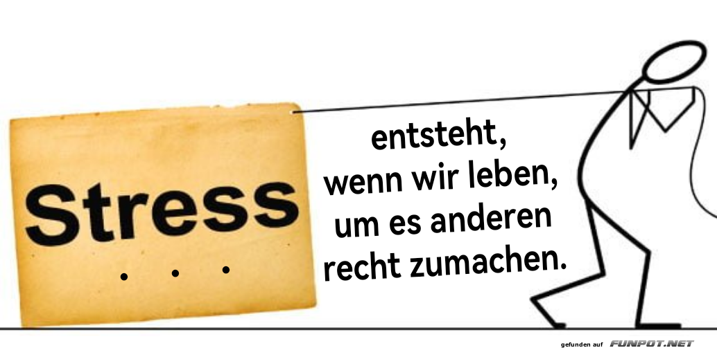 Stress entsteht