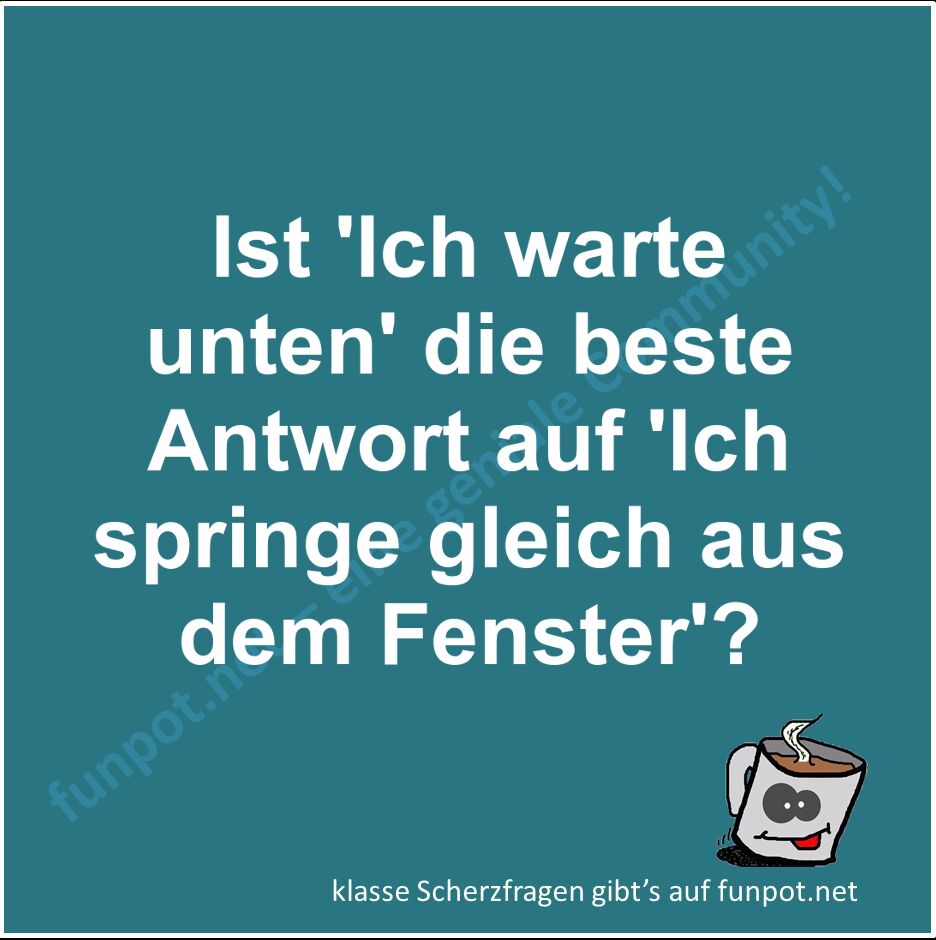 Scherzfrage Scherzfrage