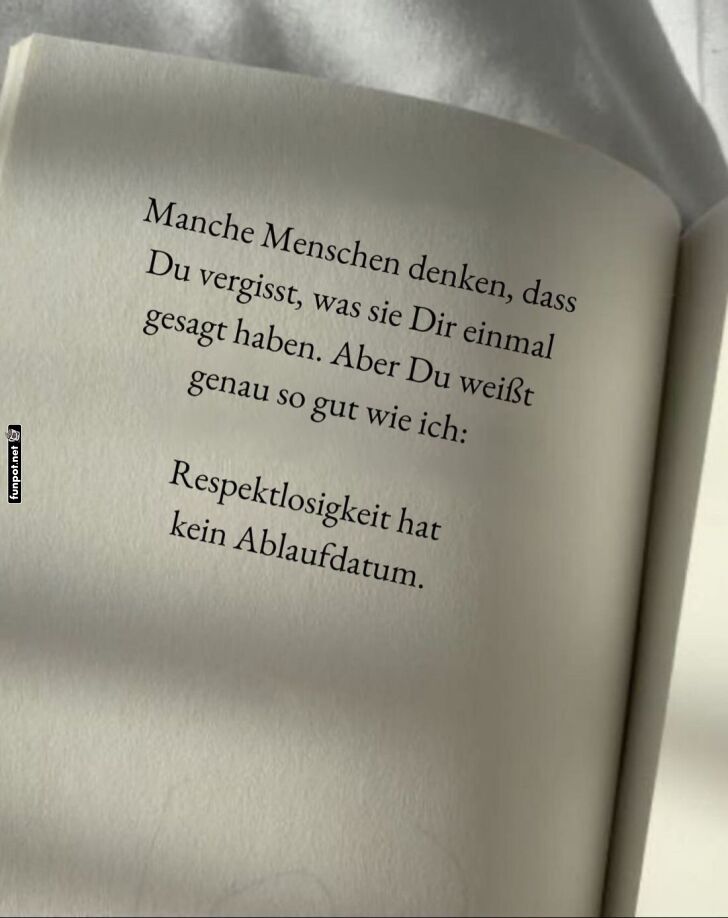 Respekt: Das unvergängliche Ablaufdatum Respekt: Das unvergängliche Ablaufdatum