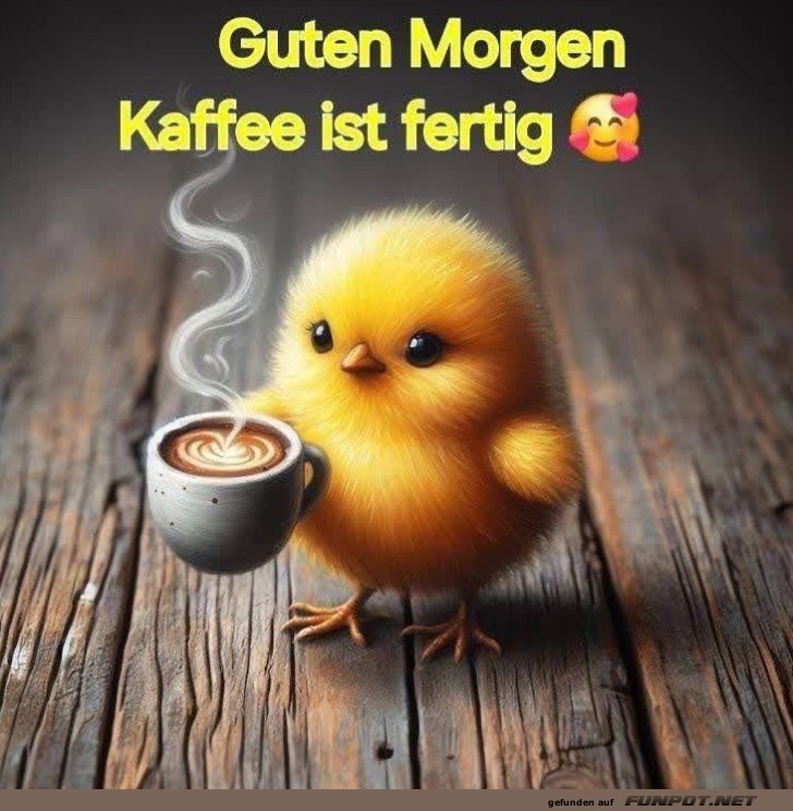 Wenn der frühe Vogel Kaffee serviert Wenn der frühe Vogel Kaffee serviert