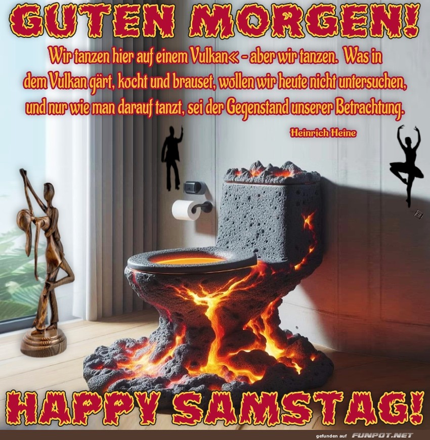 Start in den heißen Samstag! Start in den heißen Samstag!