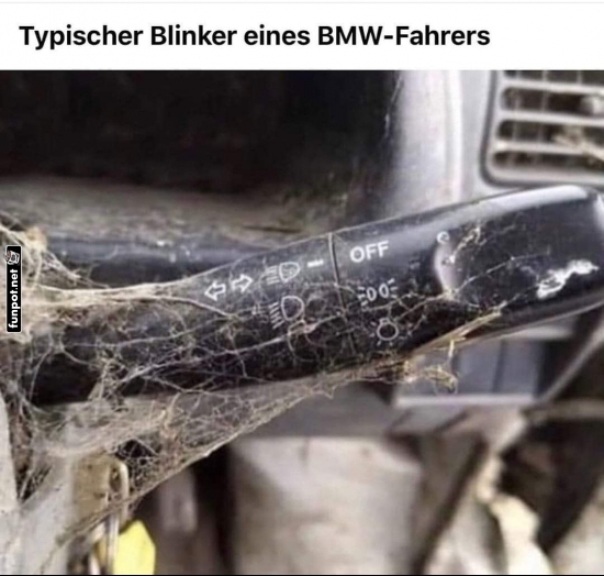 Wenn der Blinker zum Artefakt wird Wenn der Blinker zum Artefakt wird
