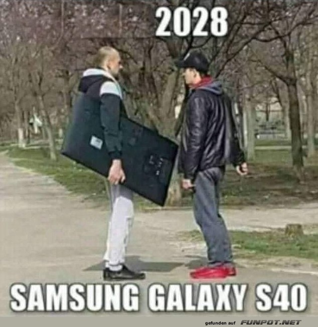 Wenn Handys immer größer werden... Wenn Handys immer größer werden...