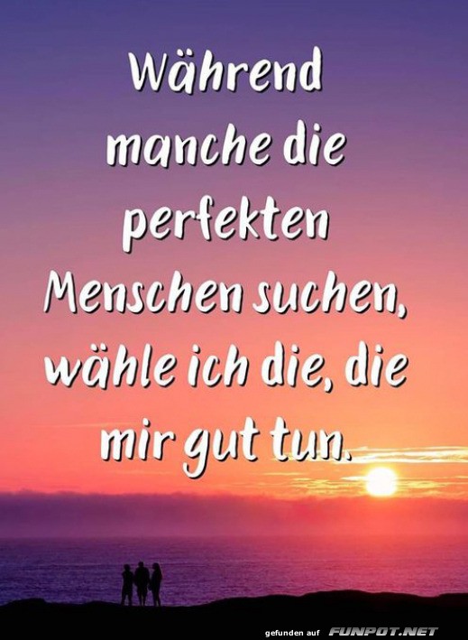 Perfekte Menschen? Nein, danke. Perfekte Menschen? Nein, danke.