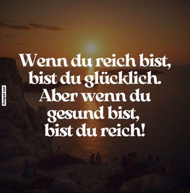 Gesundheit ist das wahre Gold! Gesundheit ist das wahre Gold!