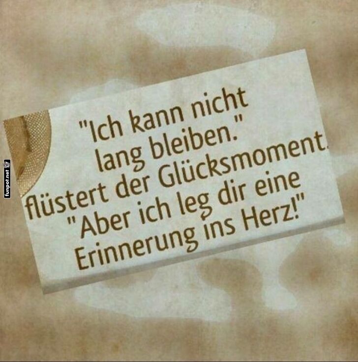 Der flchtige Glcksmoment