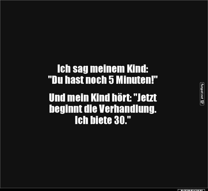 Verhandlung im Kinderzimmer