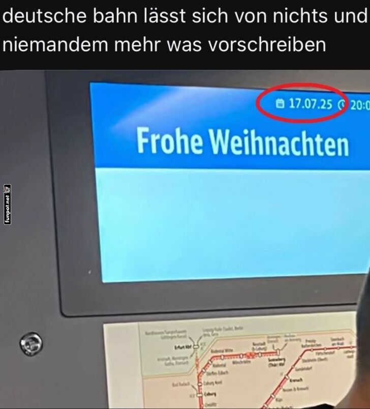 Frhliche Weihnachten im Juli