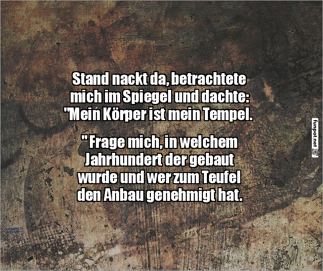 Wenn der Tempel eine Renovierung braucht Wenn der Tempel eine Renovierung braucht