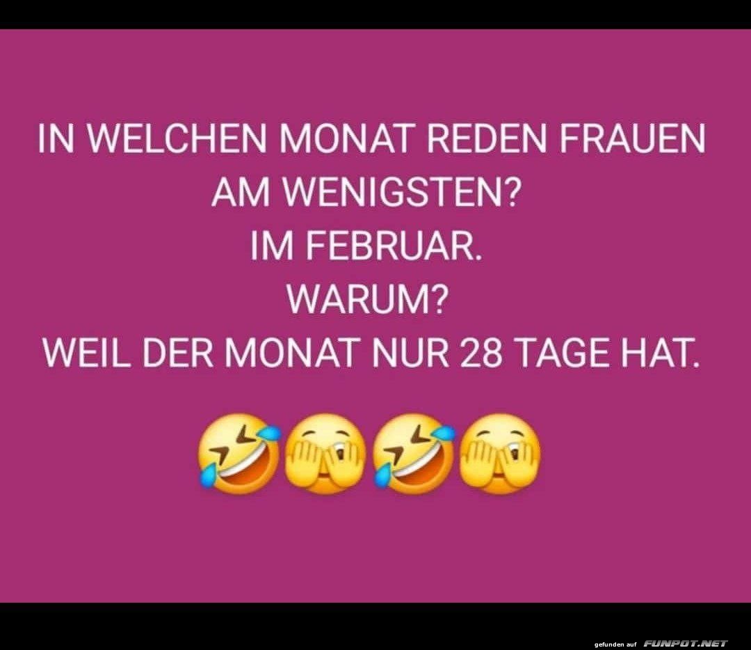 Kurze Stille im Februar