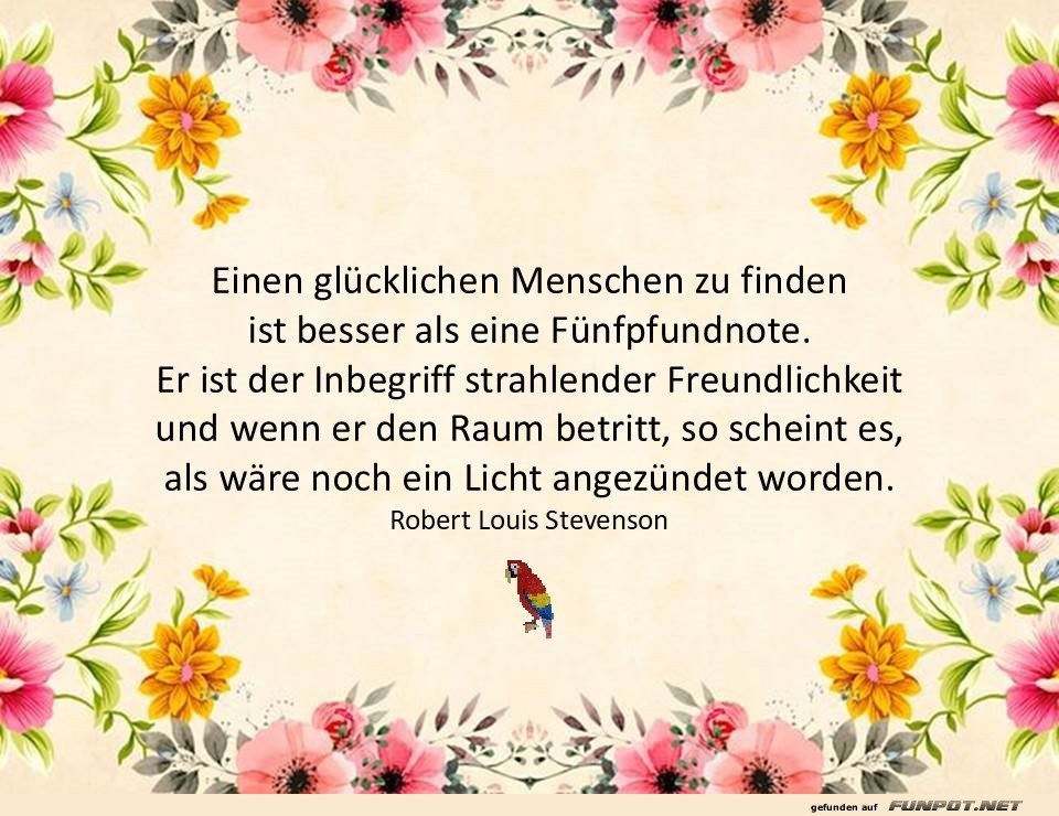 Einen glücklichen Menschen zu finden Einen glücklichen Menschen zu finden