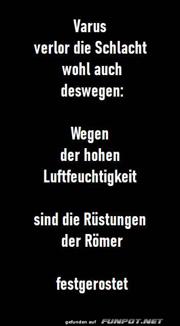varusschlacht rost varusschlacht rost