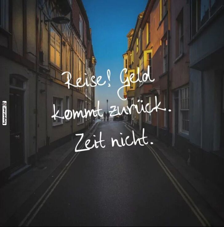 Schnapp die Welt, bevor das Geld zurckkommt!