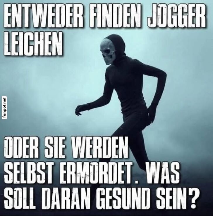 Jogger-Dilemma: Laufen oder bleiben? Jogger-Dilemma: Laufen oder bleiben?