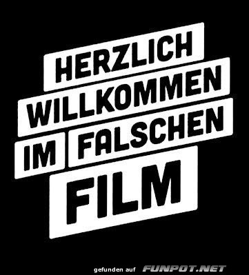 Szenenwechsel: Falscher Film! Szenenwechsel: Falscher Film!